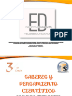 Saberes y Pensamiento Científico - 3ro - 2do Trimerstre