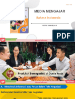 STDBab 4 Produktif Bernegosiasidi Dunia Kerja