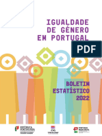 Igualdade de Genero em Portugal - Boletim Estatistico 2022P1