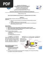 MODULE 1 Assemble and Disassemble Computer System