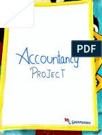 Accountancy Project by Shunmugam