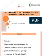 Formulation Objectif Projet