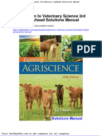 Dwnload Full Introduction To Veterinary Science 3rd Edition Lawhead Solutions Manual PDF