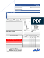 Permiso de Trabajos en Alturas y Check List Escaleras y Andamios