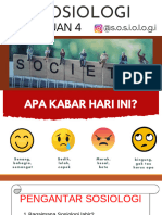 Pemikiran Tokoh Sosiologi