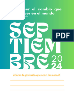 SEPTIEMBRE de AGENDA DIARIA 2024