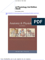 Dwnload Full Anatomy and Physiology 2nd Edition Martini Test Bank PDF