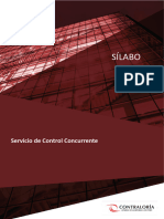 Sílabo - Servicio de Control Concurrente