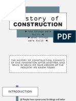 02 History of Construction