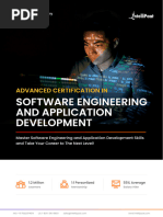 Software Engineering and Application Development