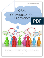 Oral Communication Module 1