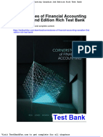 Dwnload Full Cornerstones of Financial Accounting Canadian 2nd Edition Rich Test Bank PDF