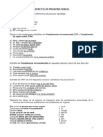 Més Exercicis de FUNCIÓ SINTÀCTICA + PRONOM FEBLE