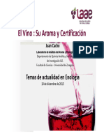 El Vino Aroma - y Certificacion Juan Cacho