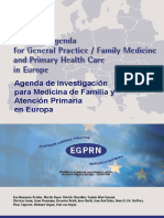 Agenda Europea Investigacion MFyAP