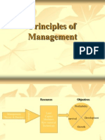 Principles of Management Intro
