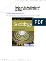 Dwnload Full Sociology Exploring The Architecture of Everyday Life Brief Edition 5th Edition Newman Test Bank PDF