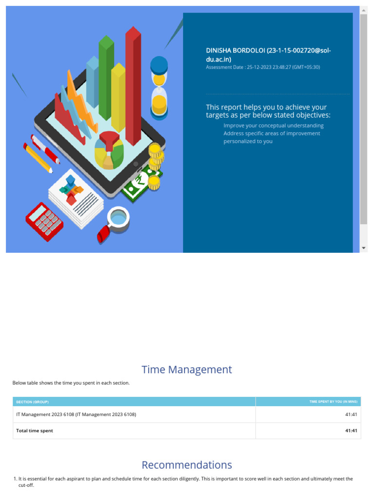 IT Management Assessment-8 | PDF | Software As A Service | Computer ...