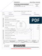 Acknowledgement PDF ITR1CUSECA