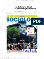 Dwnload Full Sociology Pop Culture To Social Structure 3rd Edition Brym Test Bank PDF