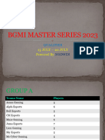 Bgmi Master Series 2023