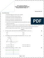 CBSE Sample Paper Class 10 Maths (Standard) 2024 Set 4 PDF Download