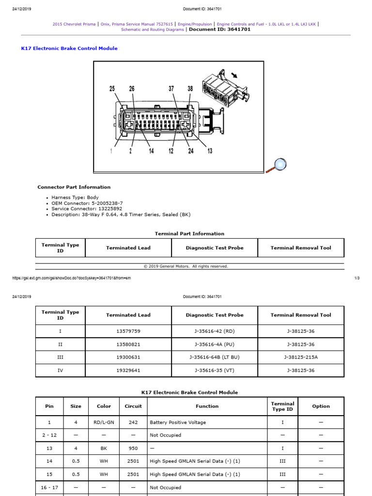 Document ID: 3641701: K17 Electronic Brake Control Module | PDF ...