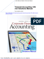 Dwnload Full Corporate Financial Accounting 14th Edition Warren Solutions Manual PDF