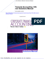 Dwnload Full Corporate Financial Accounting 13th Edition Warren Solutions Manual PDF
