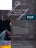 Four Junction Traffic Control System