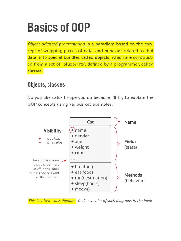 01 Object Oriented Design Notes | PDF | Inheritance (Object Oriented ...