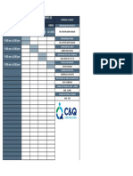 Cronograma de Trabajos Internos