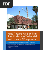 Spare Parts Best Book For Purchasers of Plant or Factories