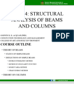 CM 254 Structural Analysis of Beams and Columns - Slides