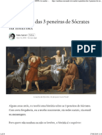 O Paradoxo Das 3 Peneiras de Sócrates Na Internet