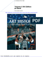 Dwnload Full Art History Volume 2 5th Edition Stokstad Test Bank PDF
