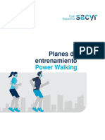 1 - Plan de Entrenamiento Power Walking - Semana - 1