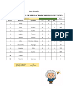 Resultados 1 Simulacro Grupito Luis