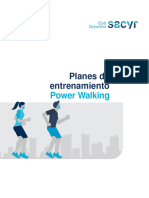 3 - Plan de Entrenamiento Power Walking - Semana - 3