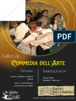 Información Taller de Commedia Dell Arte
