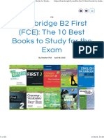 Cambridge B2 First (FCE) The 10 Best Books To Study For The Exam - Teacher Phill