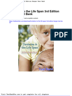 Dwnload Full Invitation To The Life Span 3rd Edition Berger Test Bank PDF