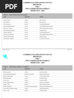 Download Csec Merit List Jun2010 by sexifiedelicious SN70093939 doc pdf