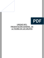 Unidad Nº2 - Telma Barrerio, Teoría General de Los Grupos