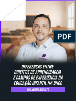 1201 - Diferenças Entre Direitos de Aprendizagem e Campos de Experiência Da Educação Infantil Na BNCC - Prof Guilherme (Questões)
