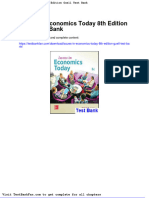 Dwnload Full Issues in Economics Today 8th Edition Guell Test Bank PDF