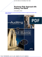 Dwnload Full Auditing A Business Risk Approach 8th Edition Rittenberg Test Bank PDF