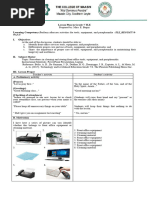 LP Grade-8 Procedure in Cleaning Front Office Tools and Equipmentjj.