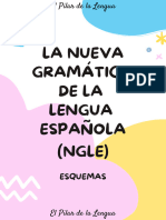 NGLE (Esquemas Categorías Gramaticales, Funciones Sintácticas y Oraciones Compuestas)