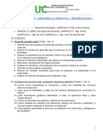 T. Práctico Nº5 ASPECTOS. Desarrollo prenatal y recién nacido.